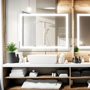 Specchio Bagno LED 122x91cm Anti-Appannamento