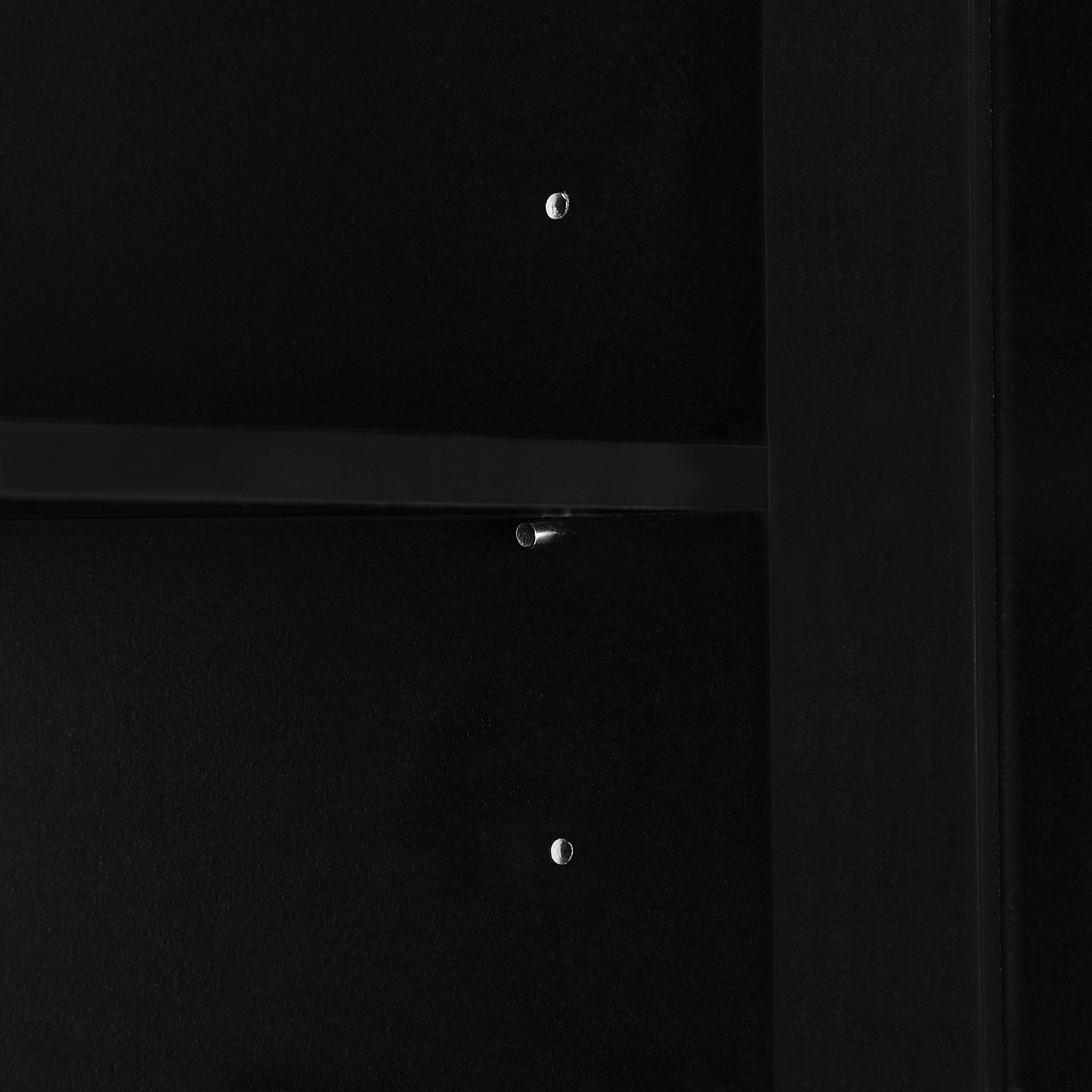 Mobile Alto Bagno Nero 2 Ante 181cm