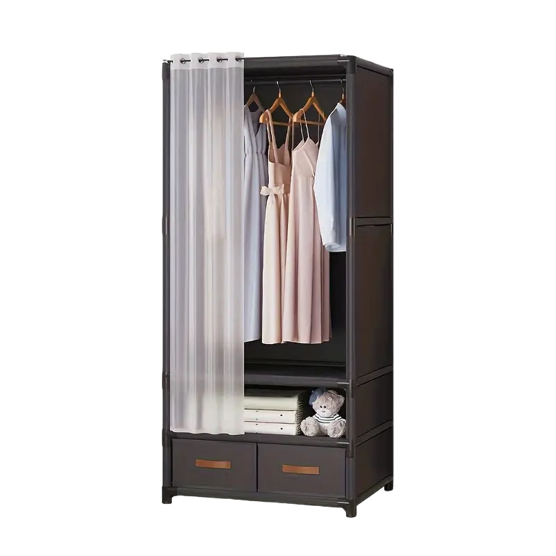 NNETM Foldable Drawers and Wardrobe Storage Cabinet - 2 Drawers-0