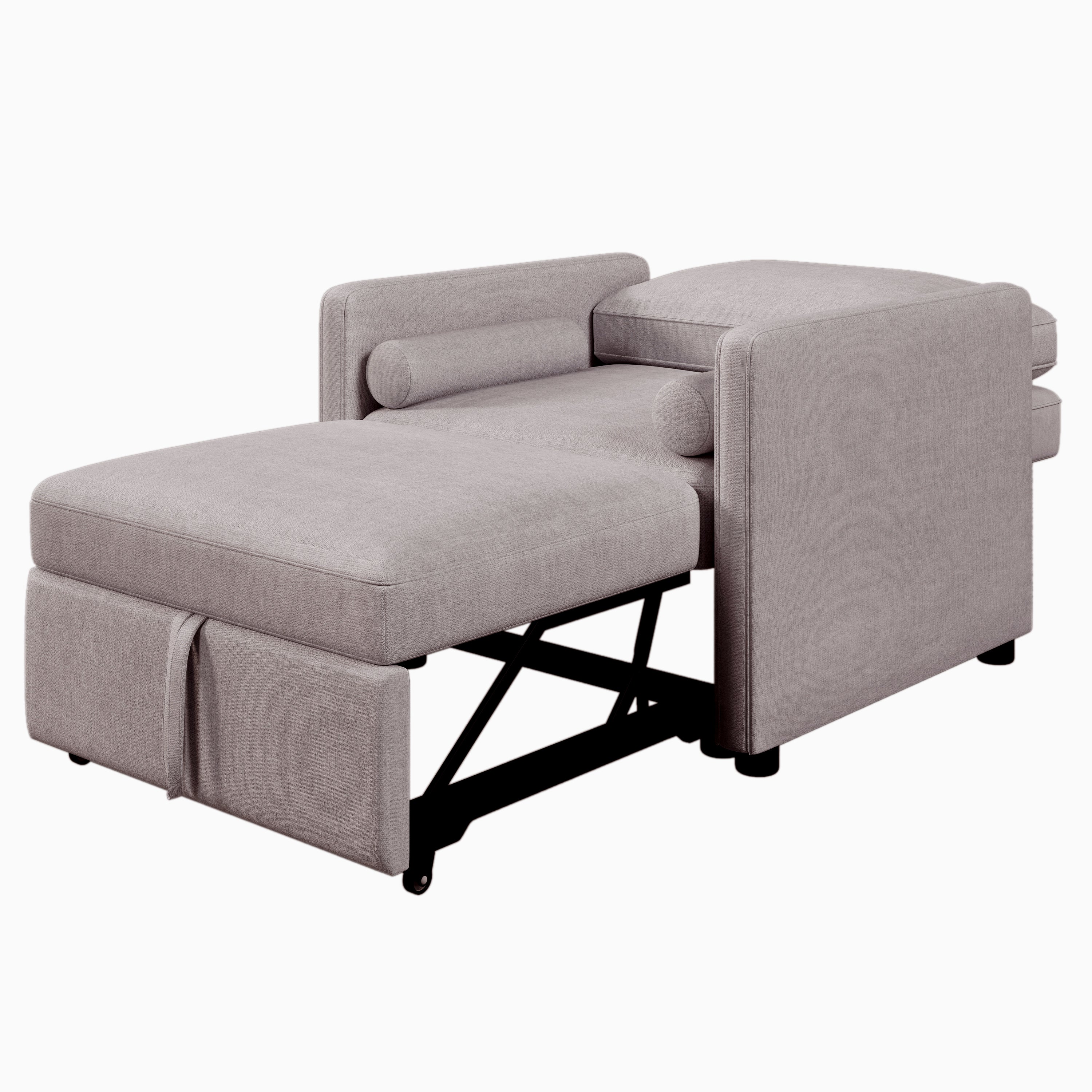 Poltrona Letto 3 in 1 Lino Tan