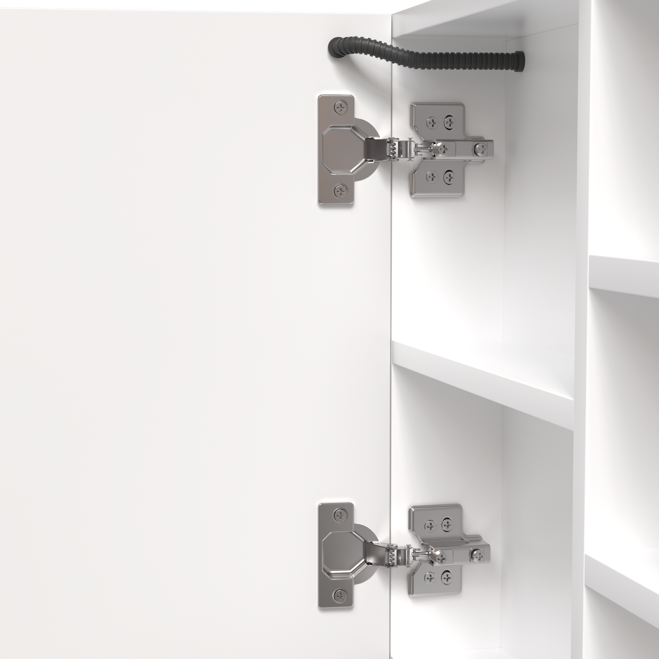 Armadietto Bagno LED 81x70cm con Specchio