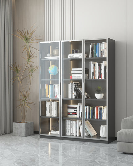 Single door display cabinet