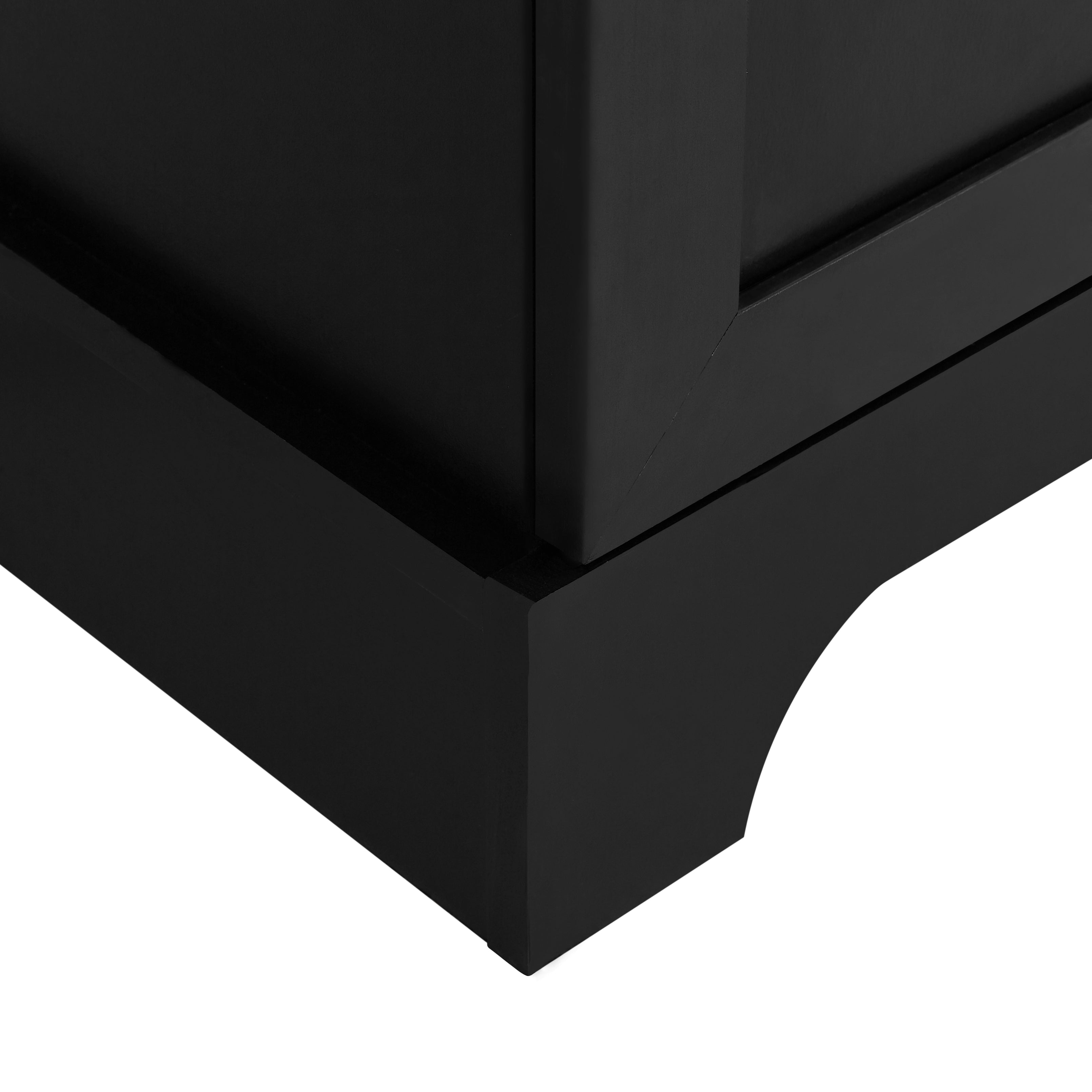 Mobile Alto Bagno Nero 2 Ante 181cm