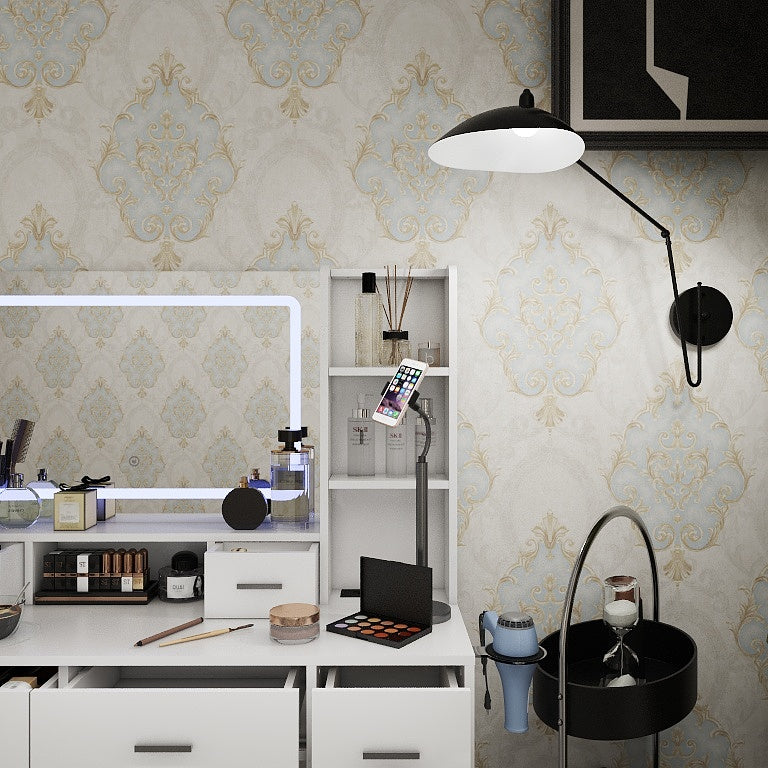 Toeletta Bianca con Specchio Smart LED