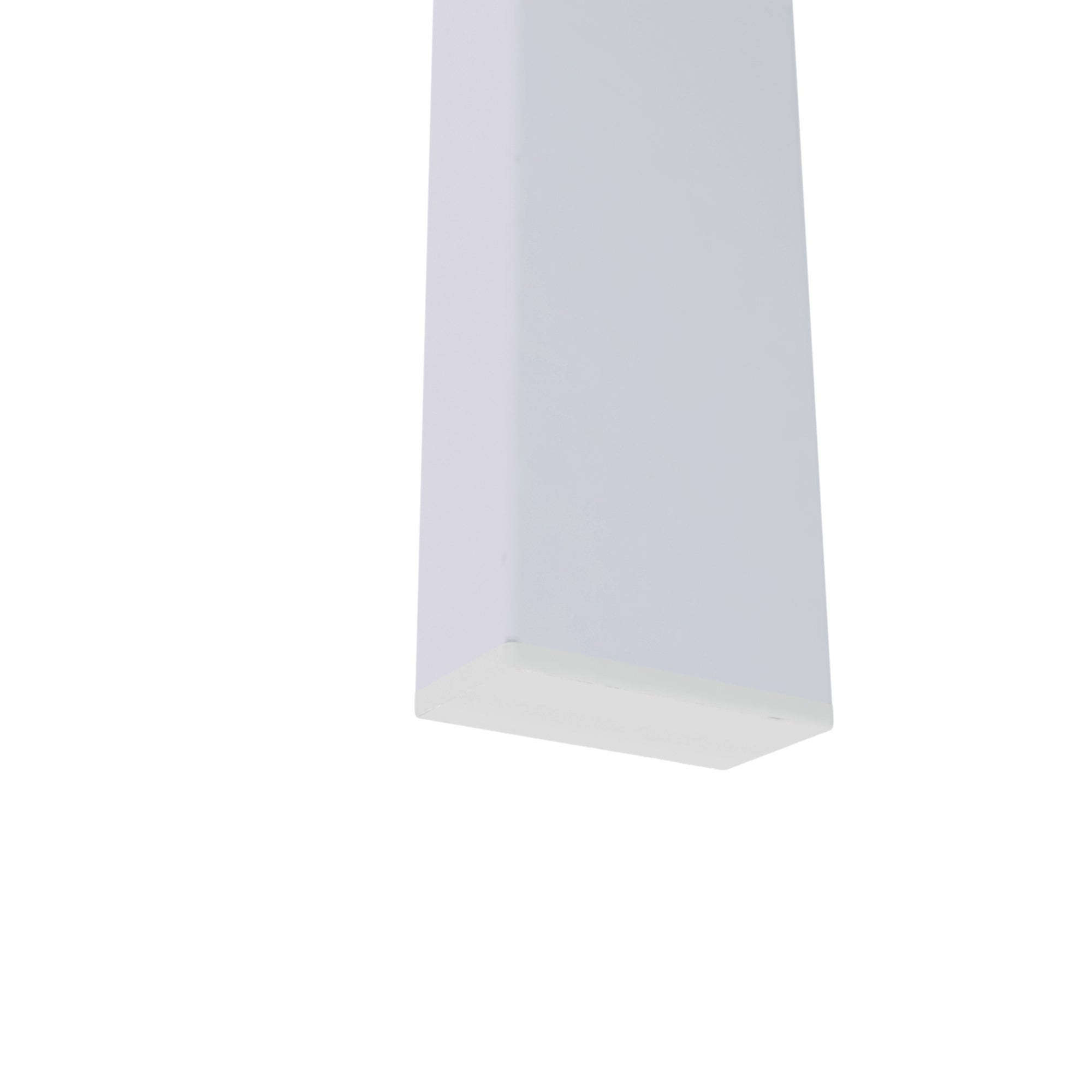 Tavolino Vetro Temperato 2 Ripiani Bianco