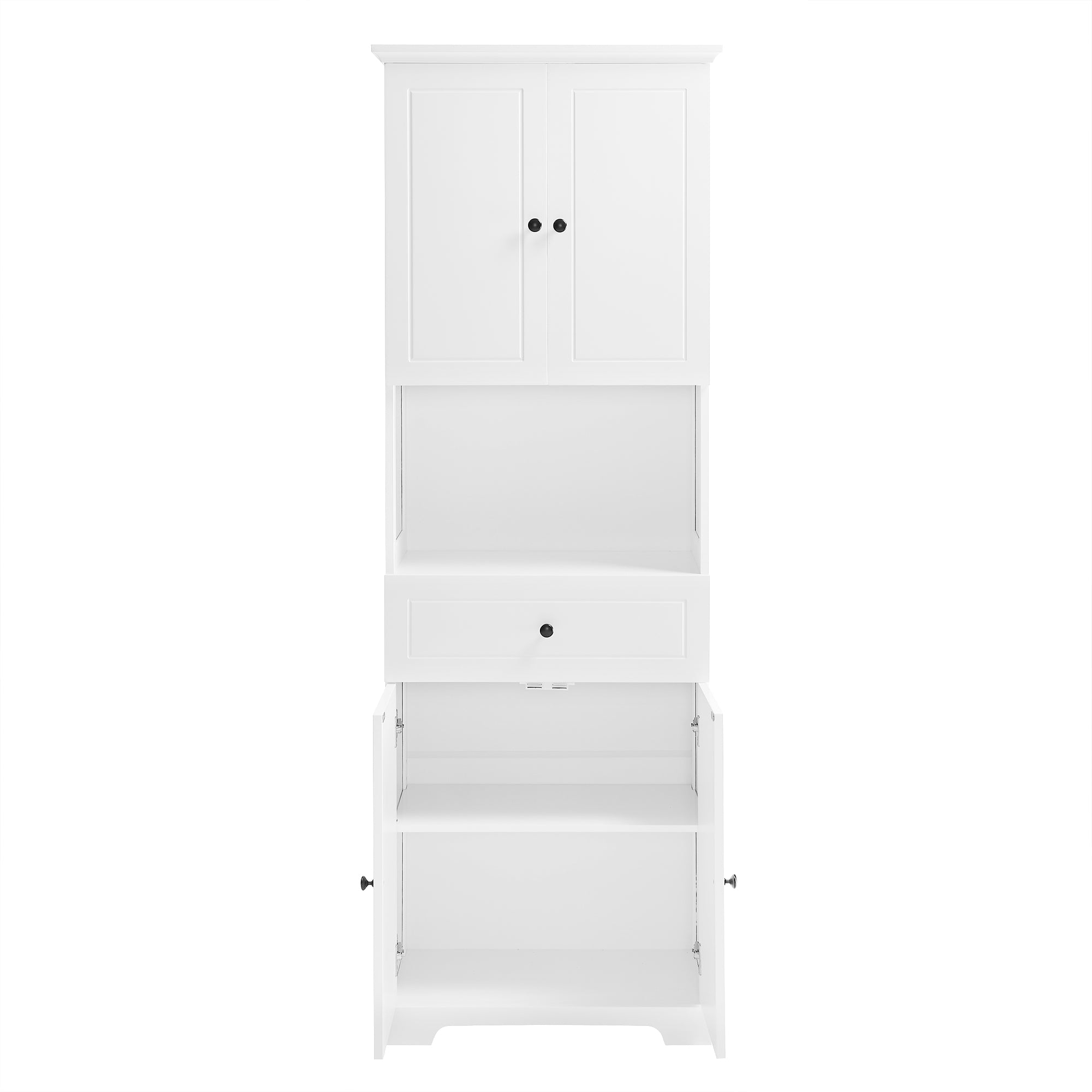 Credenza LED 3 Porte Ripiano Regolabile