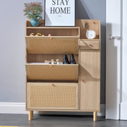 Mobile Contenitore Rattan Naturale