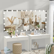 Specchio Hollywood 183x81cm con LED