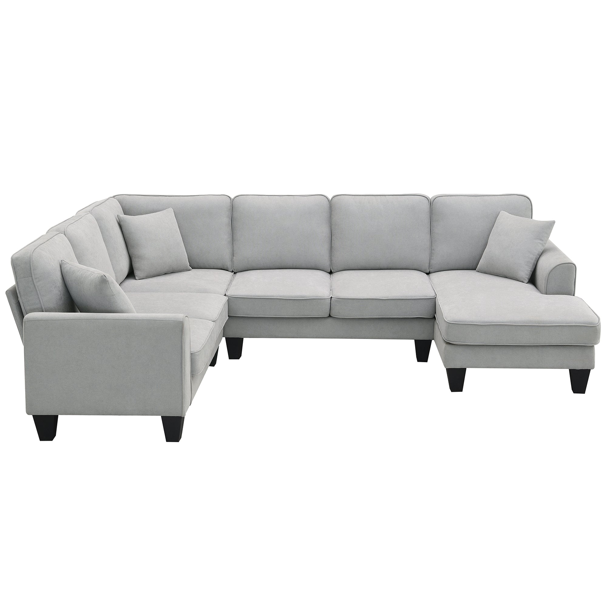 Divano Angolare Urbano 7 Posti - Comfort Moderno
