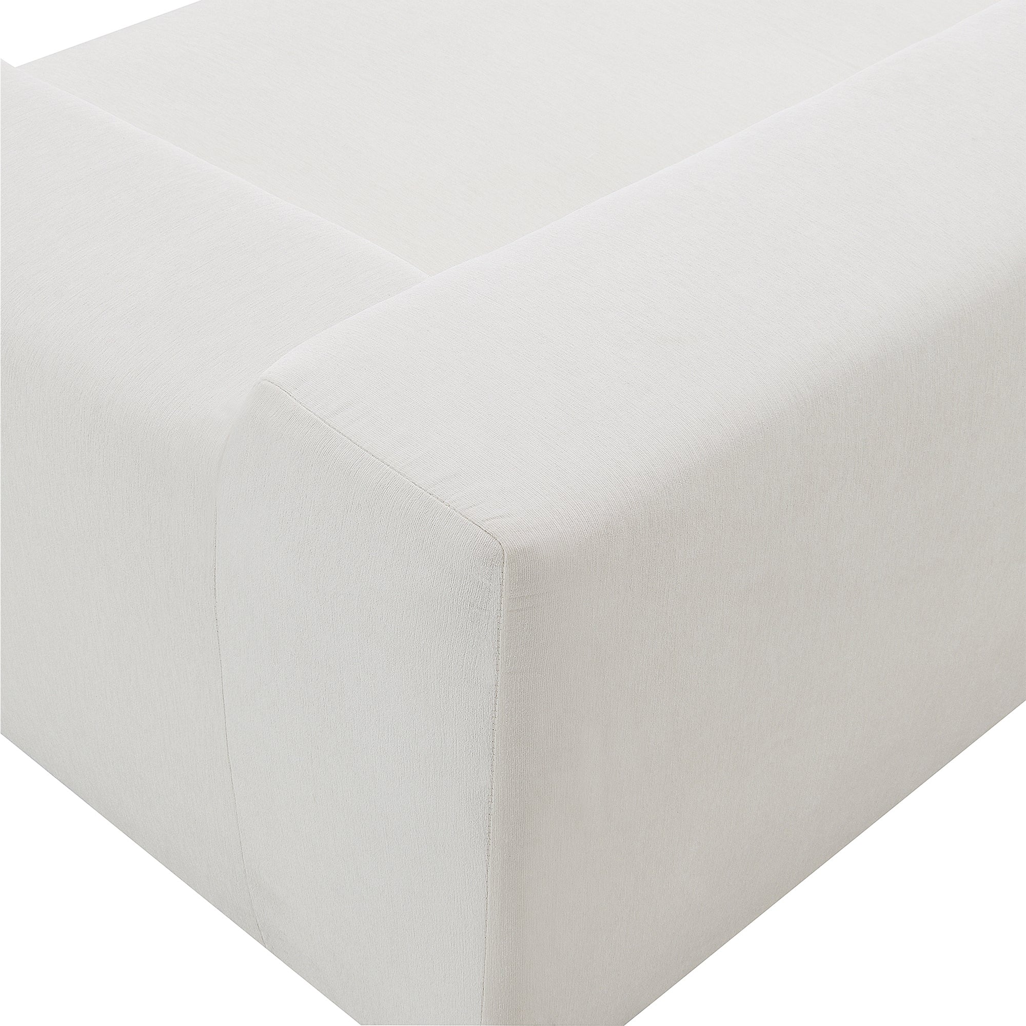 Divano Modulare Bianco 109x68cm