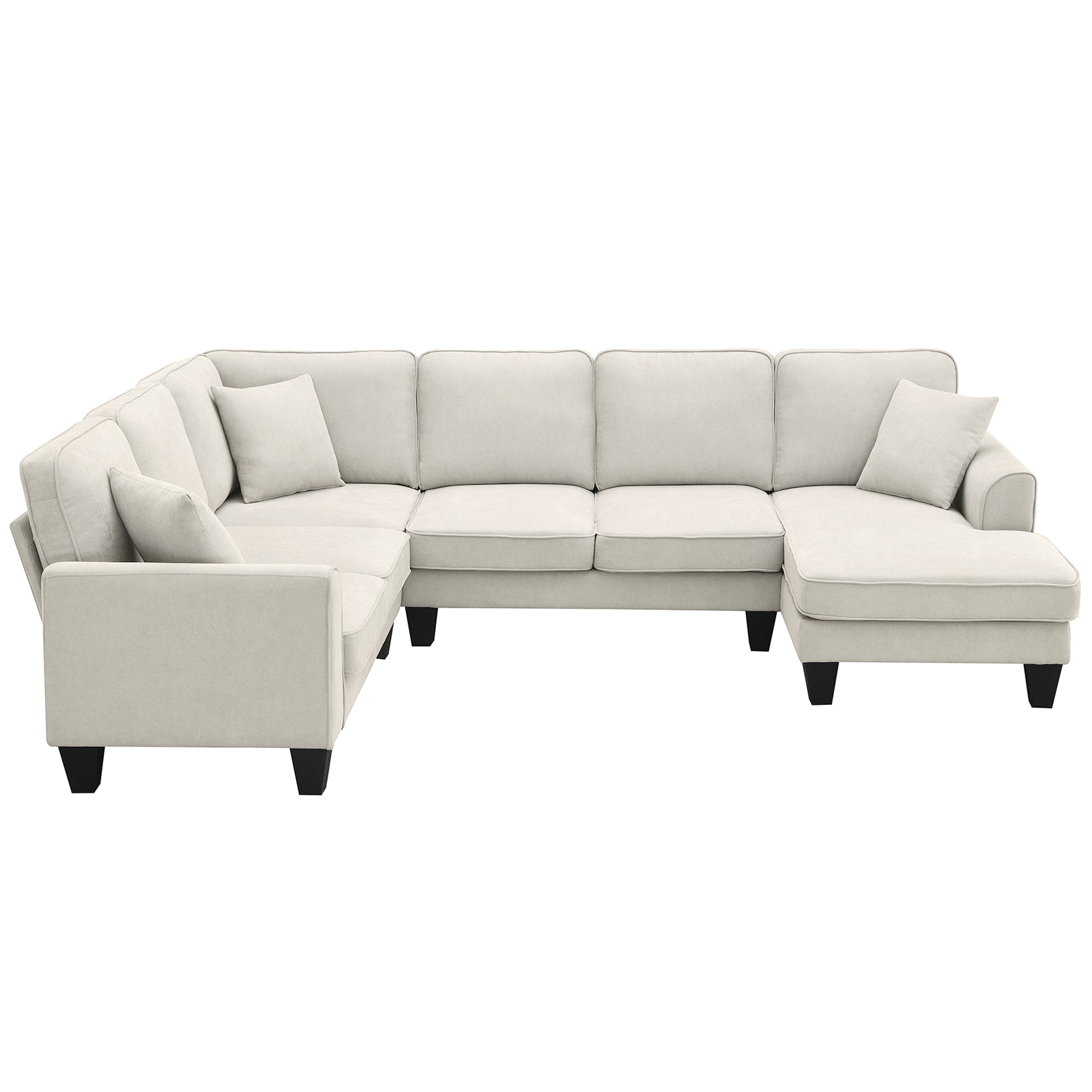 Divano UrbanoLuxe 7 Posti Elegante