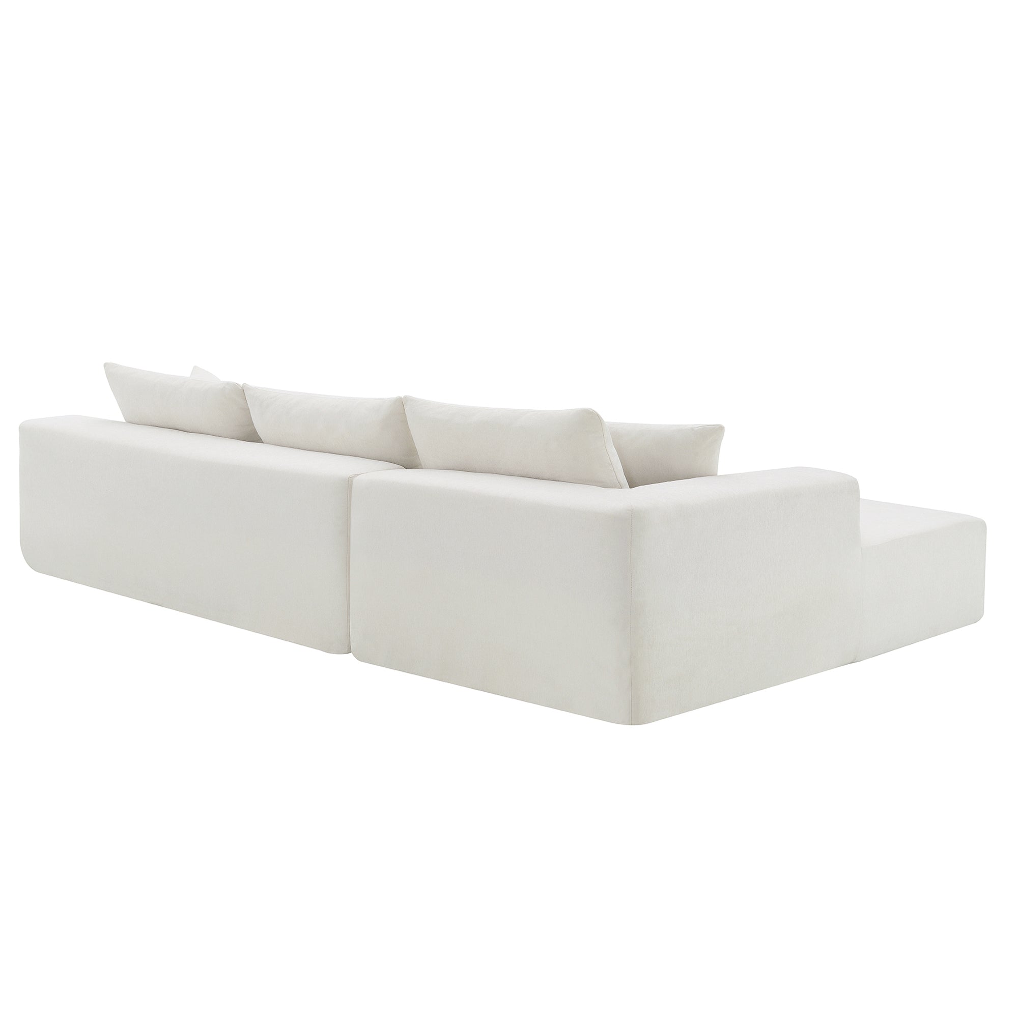 Divano Modulare Bianco 109x68cm