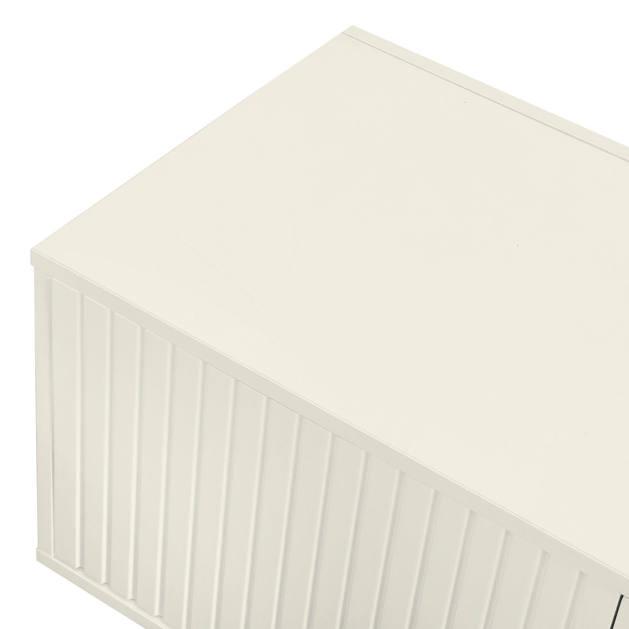 Panca Portascarpe Imbottita Bianca