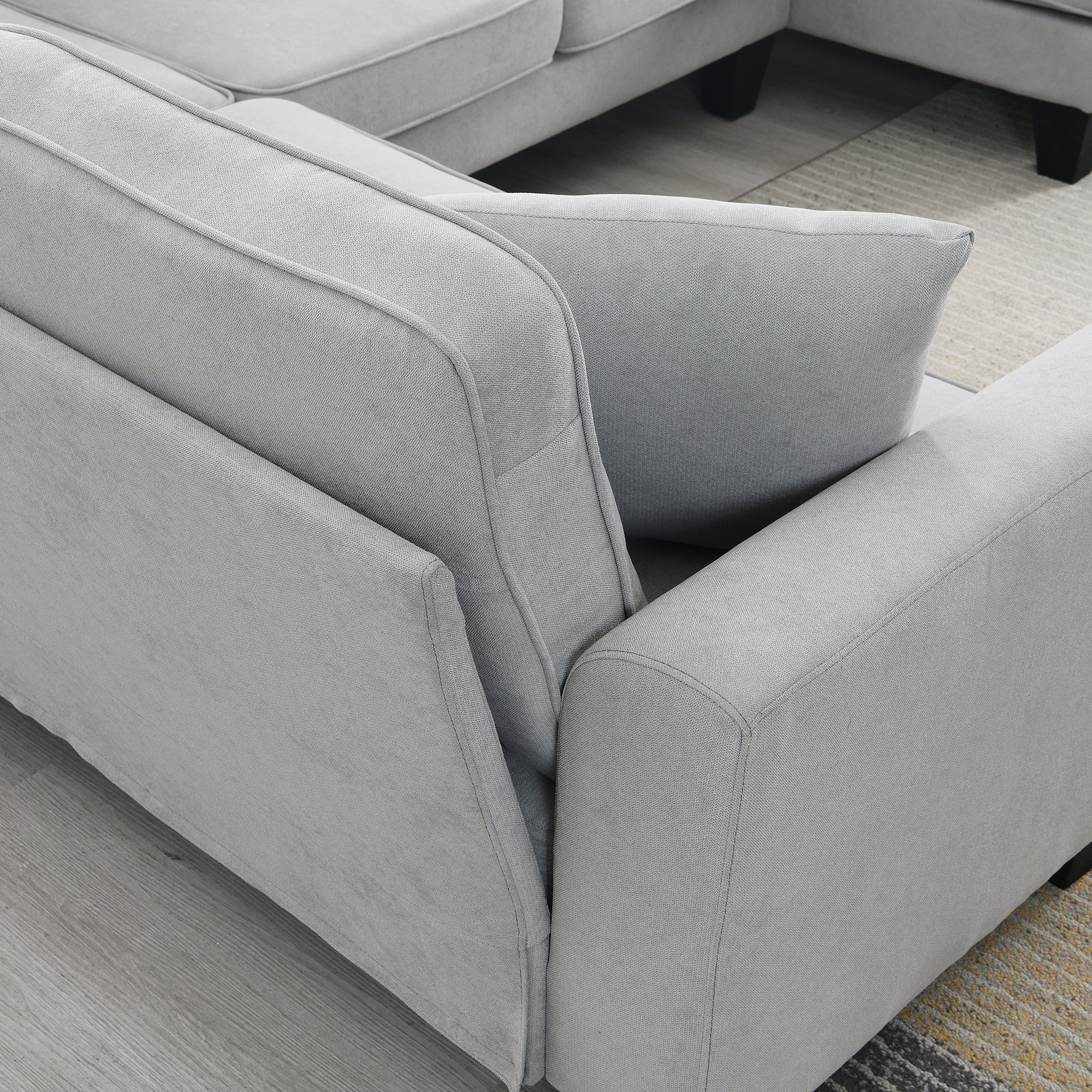 Divano Angolare Urbano 7 Posti - Comfort Moderno