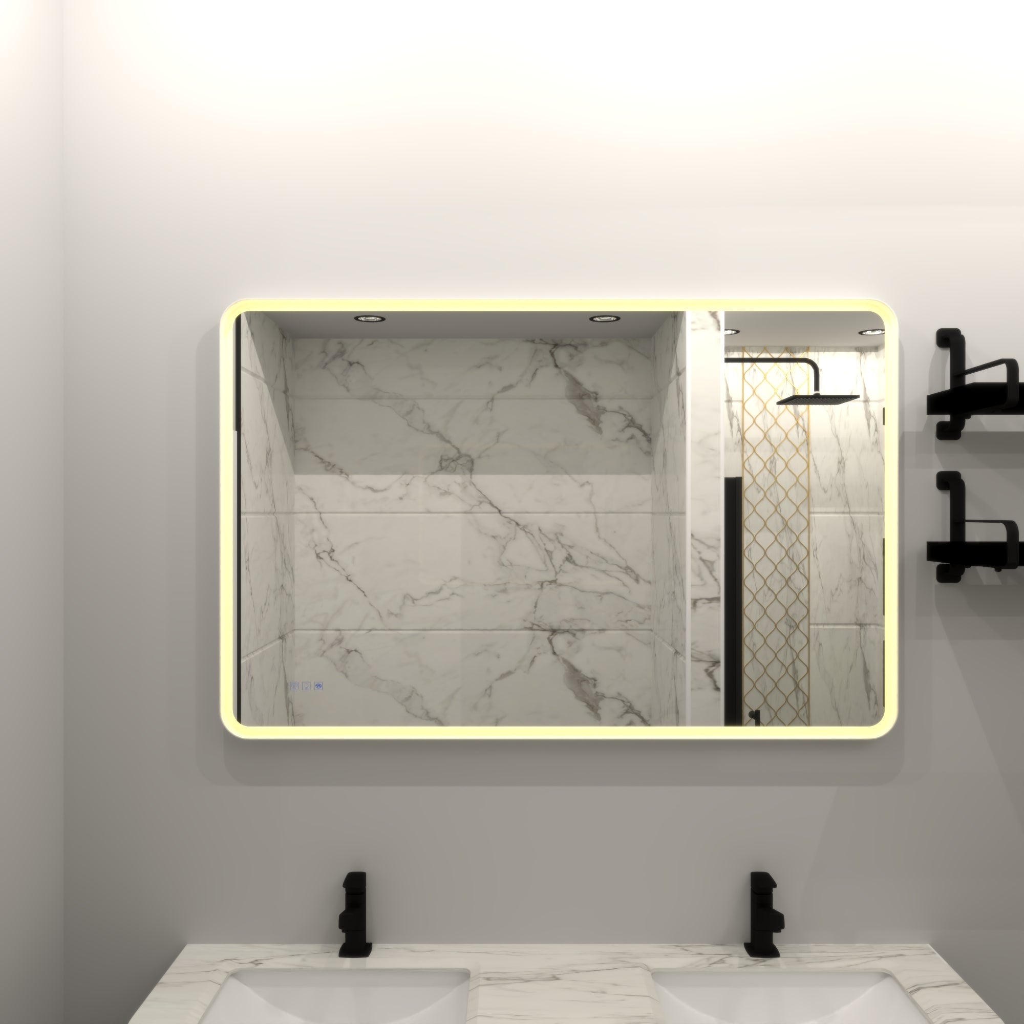 Specchio Bagno LED Moderno
