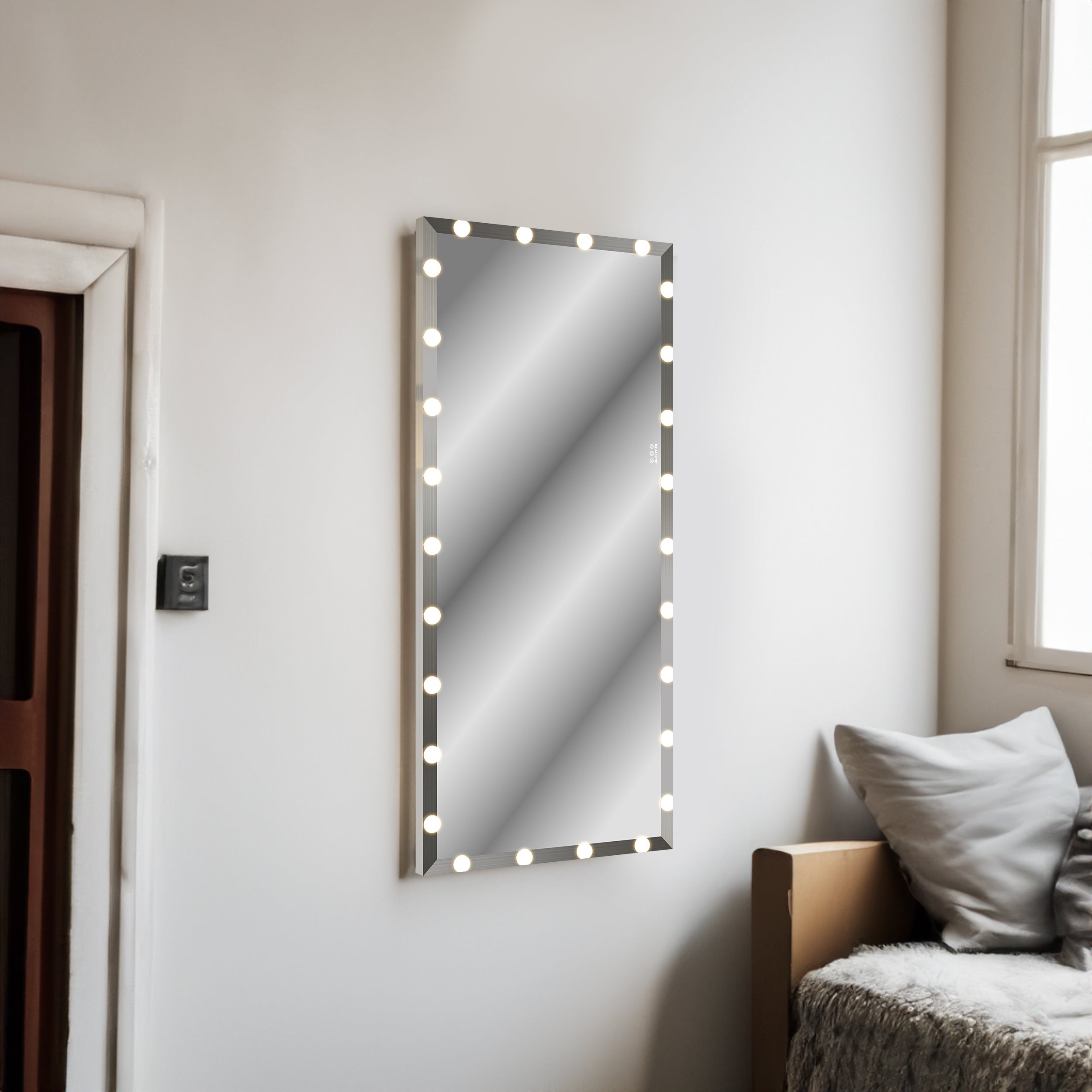 Specchio Hollywood 183x81cm con LED