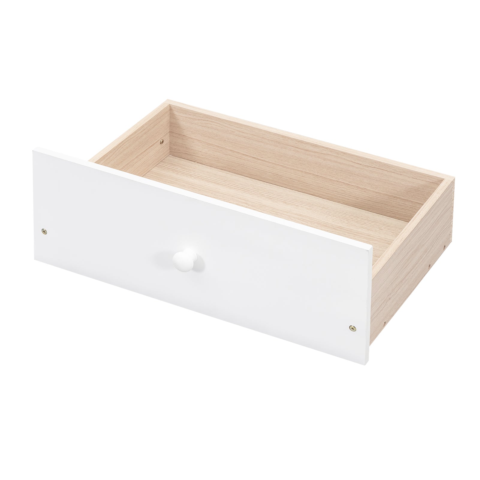 Letto Full Size Testata Ripostiglio Ricarica Bianco