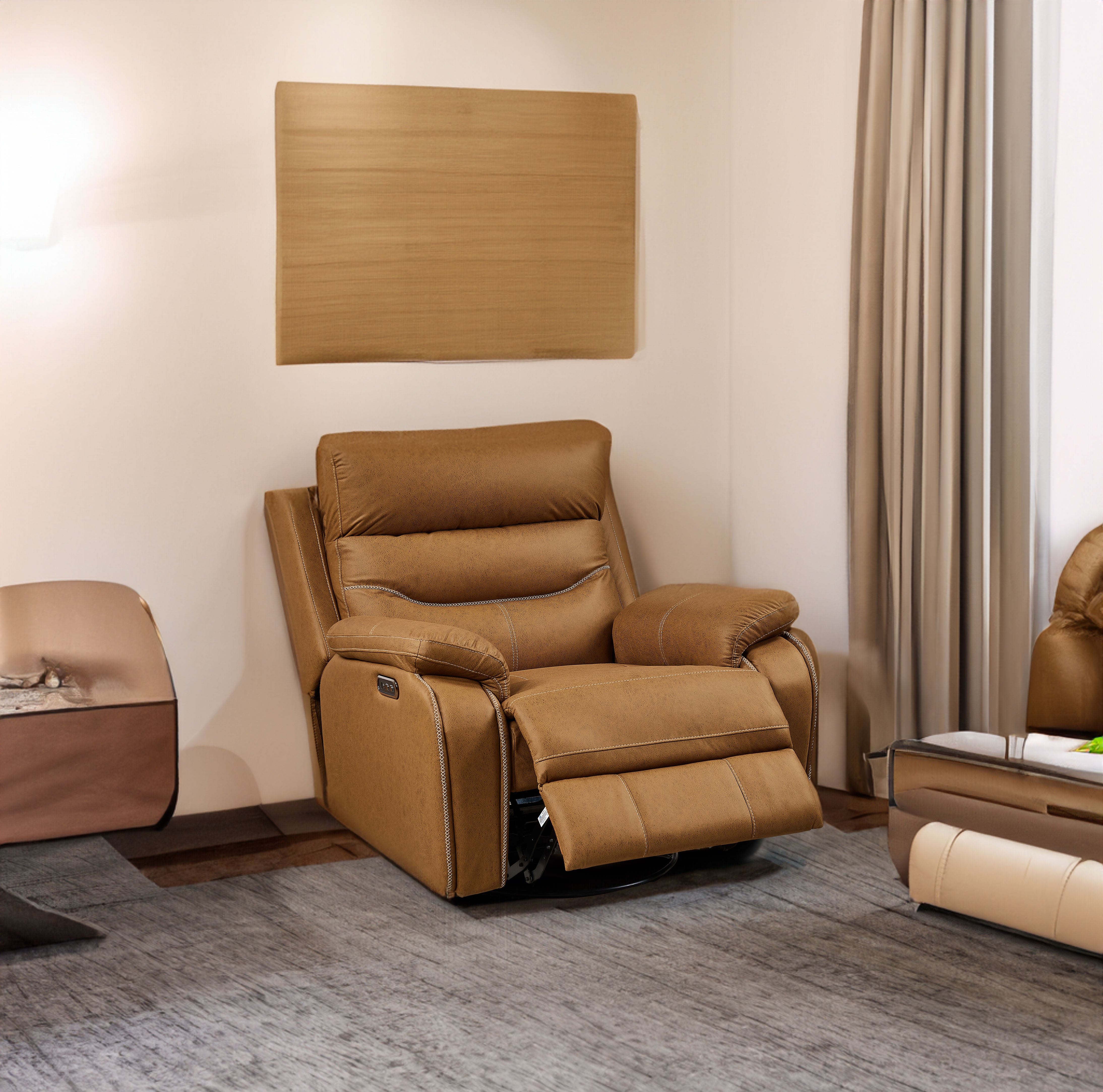 Poltrona Relax Girevole Motorizzata