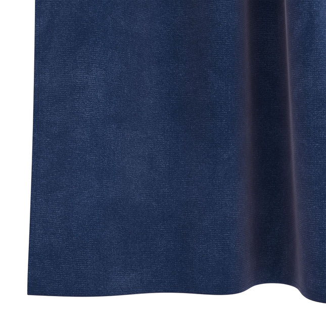 Tende Blackout vidaXL con anelli 2 pezzi in velluto blu scuro