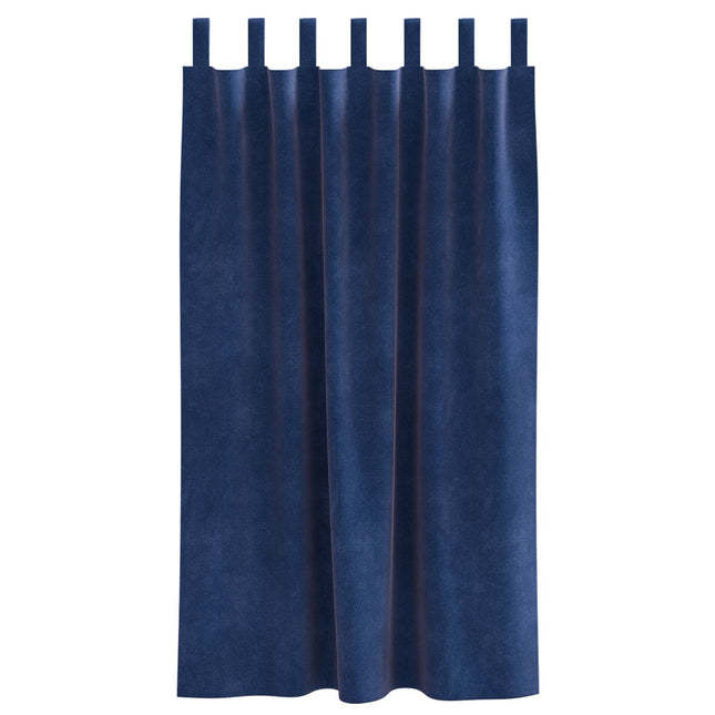 Tende oscuranti vidaXL con anelli 2 pz in velluto blu scuro