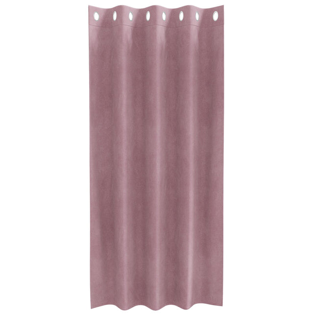 Tende oscuranti vidaXL con occhielli 2 pezzi Rosa scuro in velluto