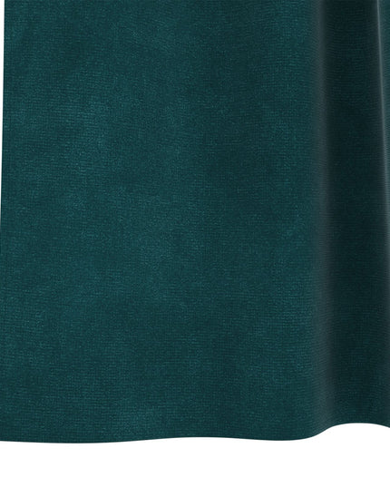 Tende Blackout vidaXL con anelli di sospensione 2 pezzi Verde scuro in velluto