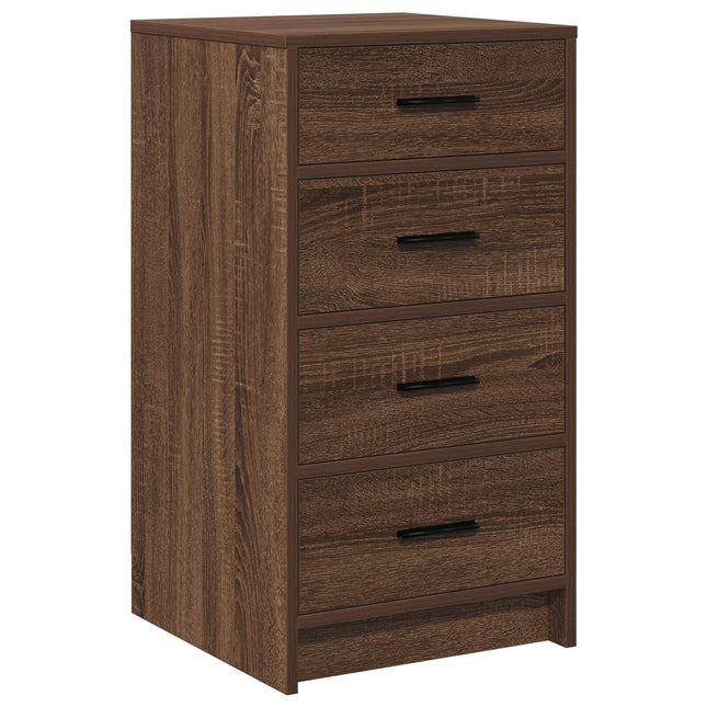 Set da toeletta a 3 pezzi con LED in legno ingiglierito nero