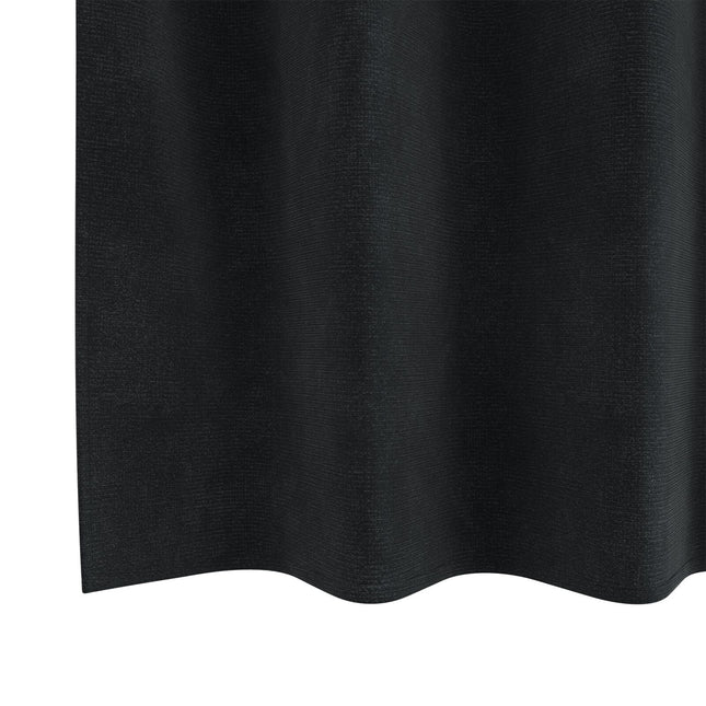 Tende oscuranti vidaXL con occhielli 2 pcs in velluto nero