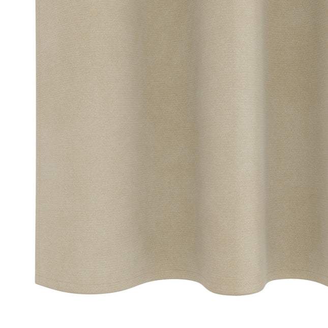 Tenda oscurante vidaXL con nastro superiore 2 pezzi in velluto panna