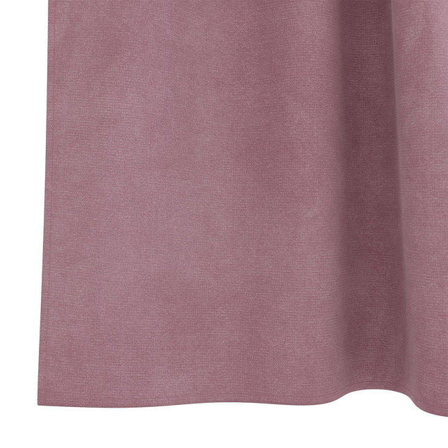 Tende oscuranti vidaXL con anelli di sospensione, 2 pezzi, velluto rosa scuro